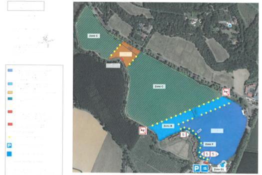 Modification de zones de pêche sur le lac de Marciac